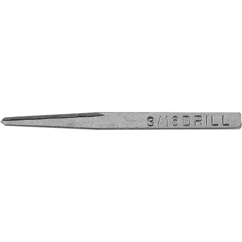 Undercut Flute Screw Extractor, For Screw Size 3/8", Chromium Steel Nassau Supply