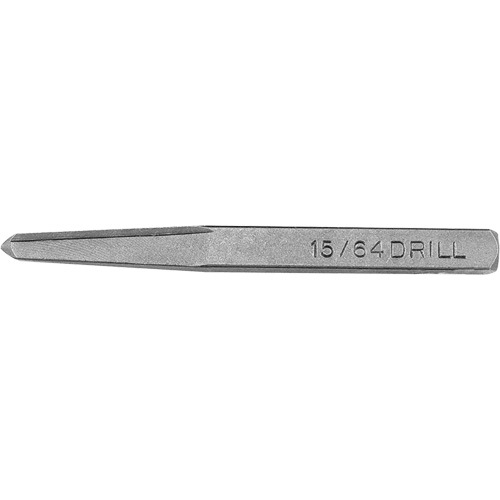 Undercut Flute Screw Extractor, For Screw Size 7/16", Chromium Steel Nassau Supply