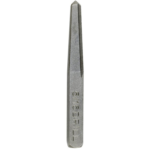 Undercut Flute Screw Extractor, For Screw Size 1/2" - 9/16", Chromium Steel Nassau Supply