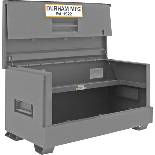 31.9 cu. ft. Jobsite Piano Box, 60-1/2" W x 34" D x 34-7/16" H, Grey Nassau Supply