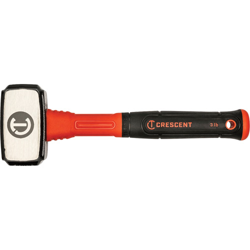 Marteau perforateur, 3 lb, Prise en Fibre de verre, 4" lo Nassau Supply