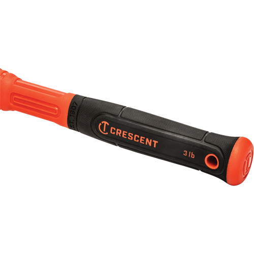 Marteau perforateur, 3 lb, Prise en Fibre de verre, 4" lo Nassau Supply