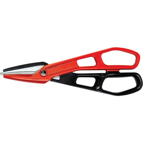 Lightweight Aluminum Tinner Snips, 3" Cut Length, Straight Cut Nassau Supply