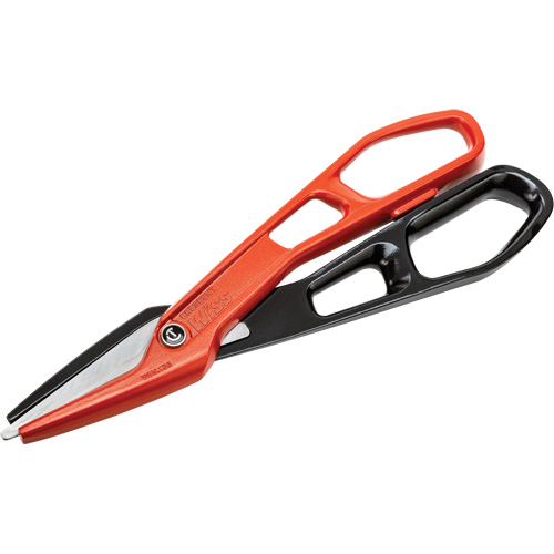 Lightweight Aluminum Tinner Snips, 3" Cut Length, Straight Cut Nassau Supply