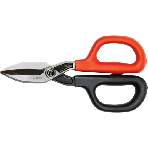 Straight Pattern Tinner Snips, 1-31/50" Cut Length, Straight Cut Nassau Supply