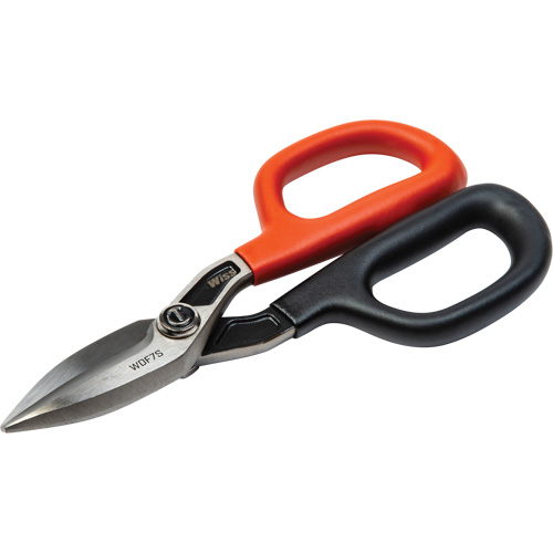 Straight Pattern Tinner Snips, 1-31/50" Cut Length, Straight Cut Nassau Supply
