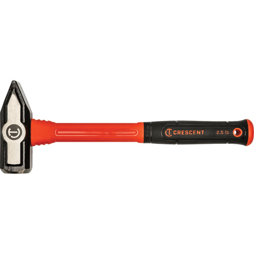 Fiberglass Blacksmith Hammer, 2.5 lbs Head Weight, 13-1/2" L Nassau Supply