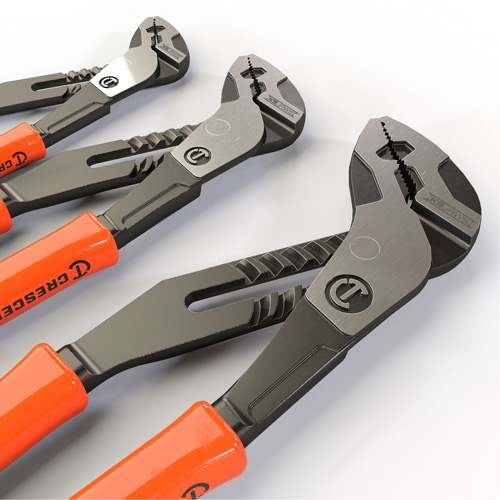 Z2 K9 Straight Jaw Dipped Handle Tongue & Groove Plier Set, 3 Pieces Nassau Supply