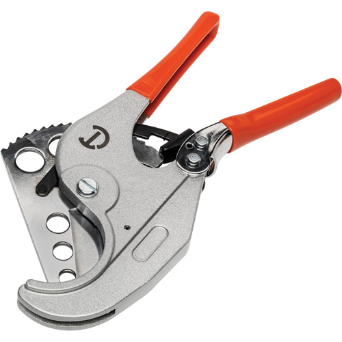 Coupe tuyau en PVC &agrave; rochet avec prises tremp&eacute;es, Capacit&eacute; de 1/4"- 2-3/8" Nassau Supply