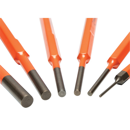Pin Punch Set, 6 Pieces Nassau Supply
