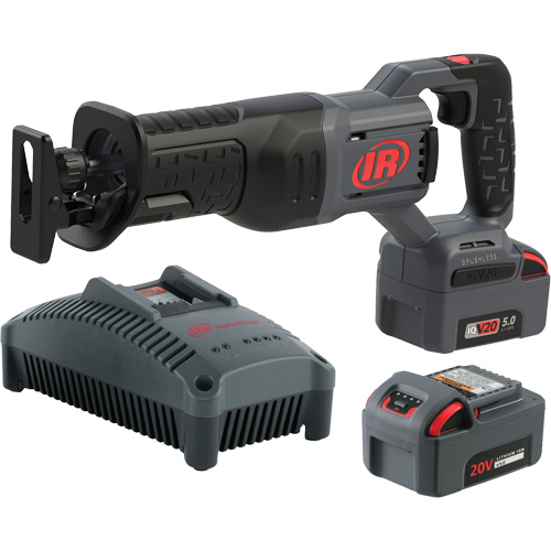 Trousse de scie alternative sans fil, 20 V, Lithium-ion Bloc-pile, 3000 coups/min Nassau Supply