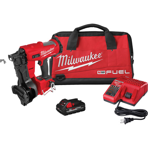 Ensemble de cloueuse M18 Fuel pour bobine de toiture, 18 V, Lithium-ion Nassau Supply