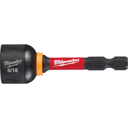 SHOCKWAVE Impact Duty Magnetic Nut Driver, 9/16" Drive, 2-9/16" L, Magnetic Nassau Supply