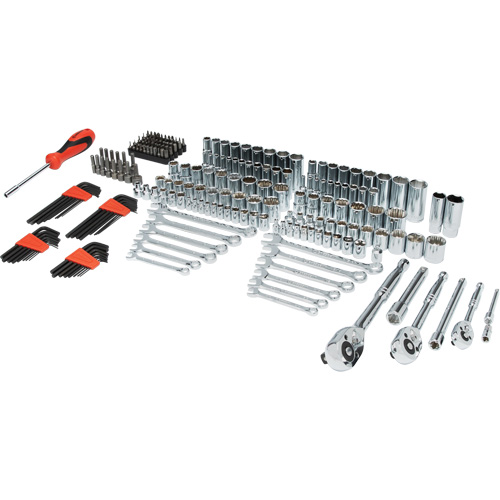 1/4", 3/8" & 1/2" Mechanics Hand Tool Set with 3-Drawer Storage Case Nassau Supply