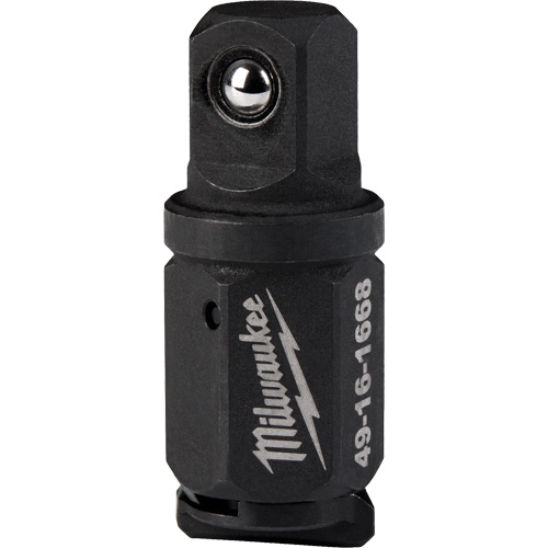 Adaptateur d'enclume pour cl&eacute; &agrave; rochet polygonale INSIDER, Prise 3/8", Douille 3/8", 0,63" lo, Sph&eacute;rique Nassau Supply