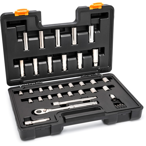 3/8” Drive 72-Tooth, 12-Point Drive Mechanics Tool Set Nassau Supply