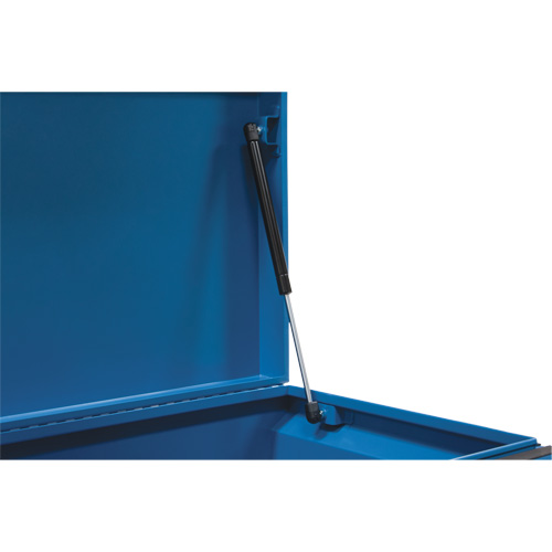 Coffre &agrave; outils de chantier, 33" x 20-3/10" x 18-3/10", Acier, Bleu Nassau Supply