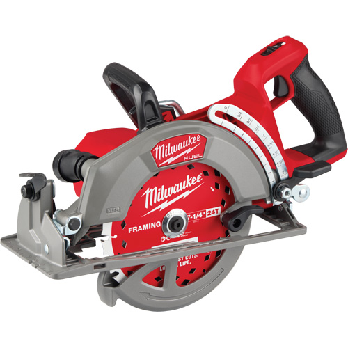 Scie circulaire &agrave; poign&eacute;e arri&egrave;re M18 Fuel - Outil seulement , 7-1/4", 18 V Nassau Supply