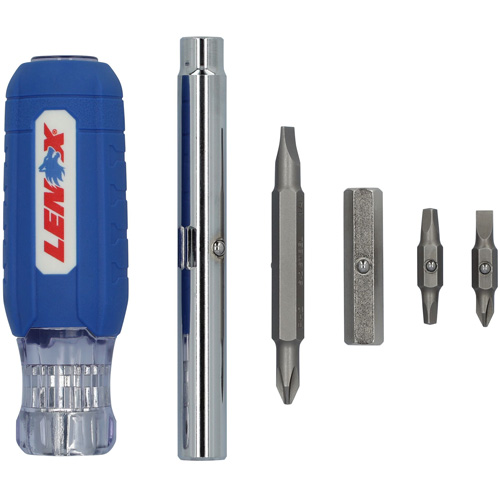 Tournevis multiforet 9-en-1, Prise Textur&eacute; Nassau Supply