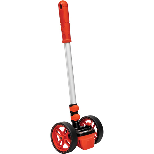 Roue de mesure &agrave; deux roues SAE , 4"/10,16 cm, Gamme de 9999', Pouces/pieds Nassau Supply