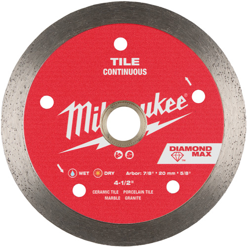 DIAMOND MAX Continuous Tile Diamond Blade Nassau Supply