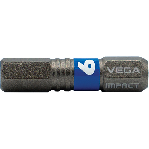 Embout Impactech, Hexagonale, 6 mm, Prise 1/4" Nassau Supply