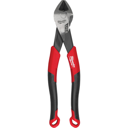 Pinces coupantes diagonales &agrave; prise confortable avec t&ecirc;te angulaire, 8" lo Nassau Supply