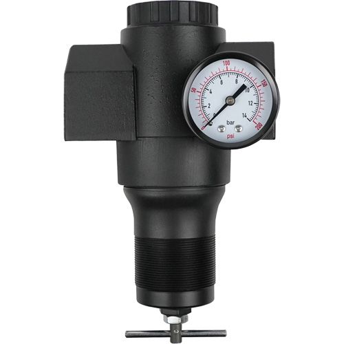 Aluminum Regulator, 1-1/2" NPT, 300 psi Max. PSI, In Line Nassau Supply
