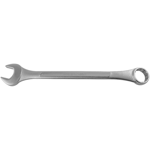Combination Wrench, 12 Point, 1-3/8", Satin Finish Nassau Supply