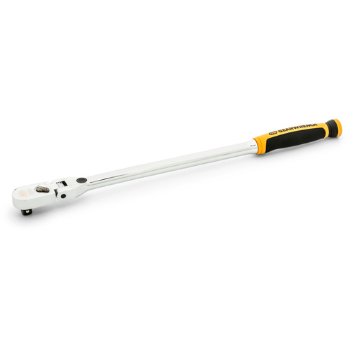 Cl&eacute; &agrave; cliquet &agrave; t&ecirc;te flexible verrouillable 120XP avec poign&eacute;e double mat&eacute;riau Nassau Supply