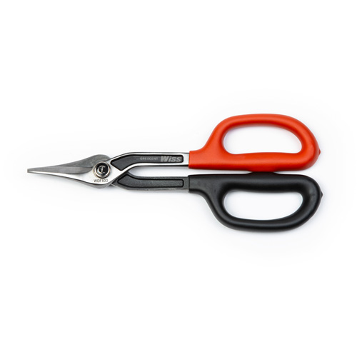 Duckbill Pattern Tinner Snips, 2" Cut Length, Straight Cut Nassau Supply