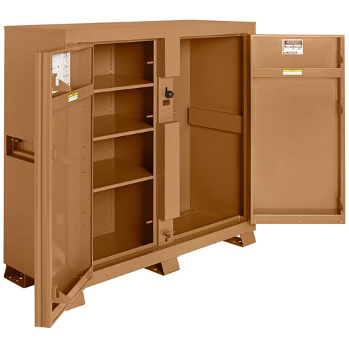 Armoire de chantier mod&egrave;le 111 avec cadenas, Acier, 47,5 pi³, Havane Nassau Supply
