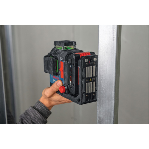 Laser dalignement/nivellement 360 connect&eacute; &agrave; faisceau vert &agrave; trois points Nassau Supply