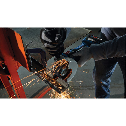 Brushless Angle Grinder with Slide Switch, 4-1/2" Wheel, 18 V Nassau Supply