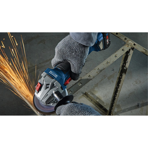 Brushless Angle Grinder with Slide Switch, 4-1/2" Wheel, 18 V Nassau Supply