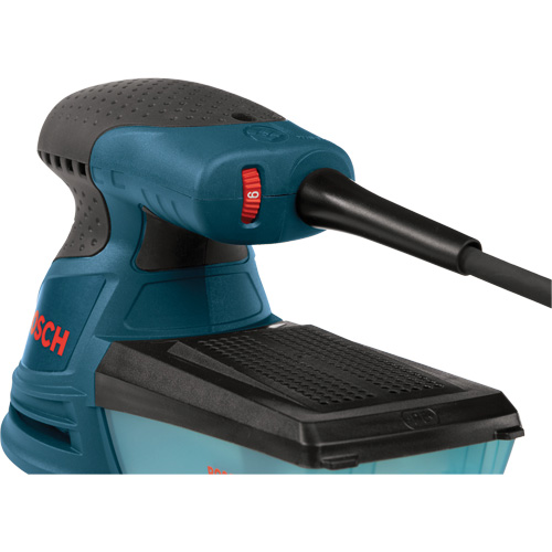 Palm Random Orbit Sander/Polisher, 5" Sand Paper, 2.5 A, 120 V Nassau Supply