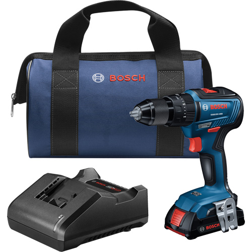 EC Brushless 1/2 In. Hammer Drill/Driver Kit, 1/2" Chuck, 18 V Nassau Supply