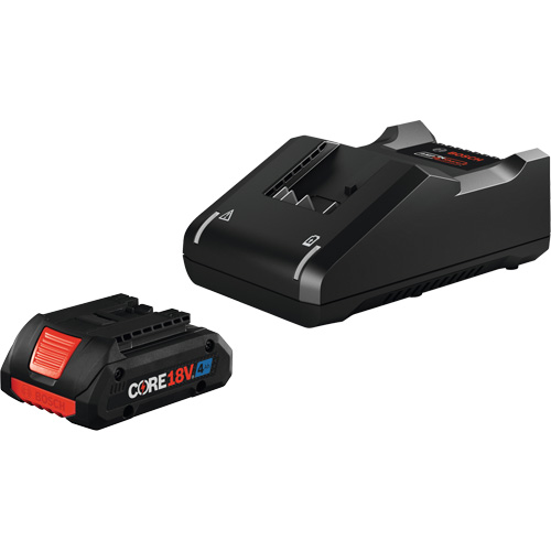 Trousse de d&eacute;part avec batterie et chargeur Advanced Power CORE18V 4 Ah, 18 V, Lithium-ion Nassau Supply