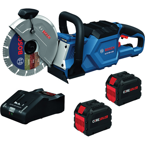 Brushless Cutoff Saw Kit, 9", 18 V Nassau Supply