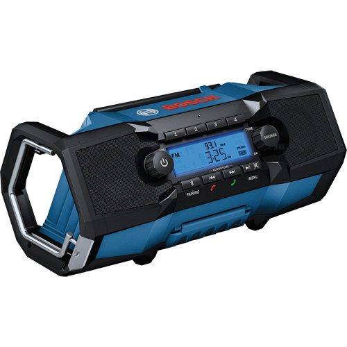 Radio de chantier compacte avec Bluetooth 5.0, Lithium-ion, 18 V Nassau Supply