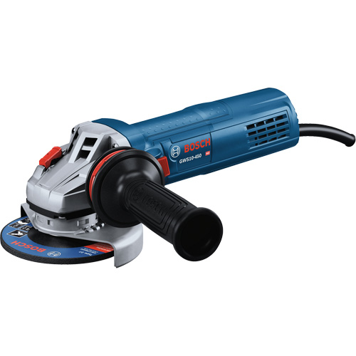 Ergonomic Angle Grinder, 4-1/2", 120 V, 10 A, 11000 RPM Nassau Supply