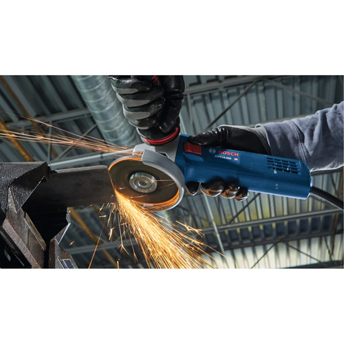 Ergonomic Angle Grinder, 4-1/2", 120 V, 10 A, 11000 RPM Nassau Supply