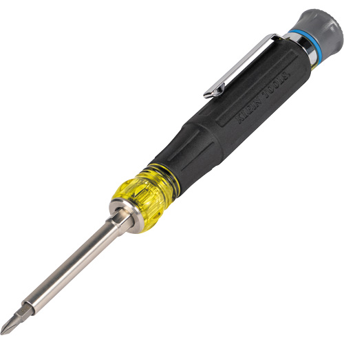 13-in-1 Multi-Bit Pocket Precision Screwdriver, 6-1/2" L, Cushion Grip Handle Nassau Supply