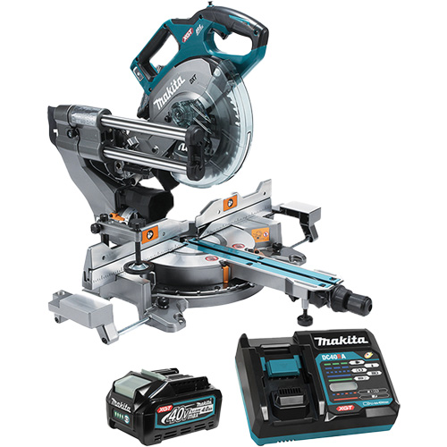 XGT Brushless Dual Compound Mitre Saw with AWS Nassau Supply