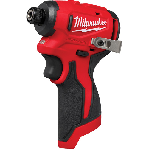 M12 Subcompact Brushless Hex Impact Driver (Tool Only), 1/4", 1100 in-lbs. Max. Torque, 12 V, Lithium-Ion Nassau Supply