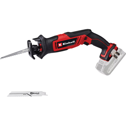 Cordless Compact One-Handed Reciprocating Saw (Tool Only), 18 V, Lithium-Ion Battery, 0-3000 SPM Nassau Supply