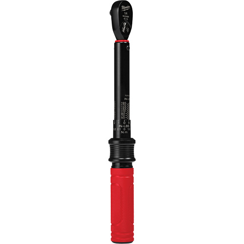 Cl&eacute; dynamom&eacute;trique, &agrave; cliquer, Entraînement 1/4" carr&eacute;, 4,5 - 22,6 Nm/40 - 200 lb-po Nassau Supply