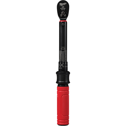 Cl&eacute; dynamom&eacute;trique, &agrave; cliquer, Entraînement 3/8" carr&eacute;, 5,6 - 28,2 Nm/50 - 250 lb-po Nassau Supply