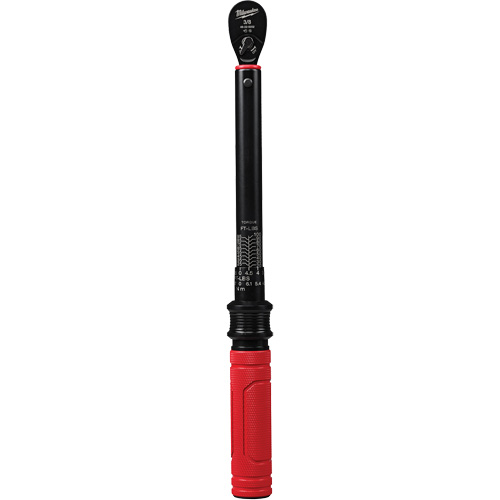 Cl&eacute; dynamom&eacute;trique, &agrave; cliquer, Entraînement 3/8" carr&eacute;, 20 - 100 lb-po/27,1 - 135,6 Nm Nassau Supply