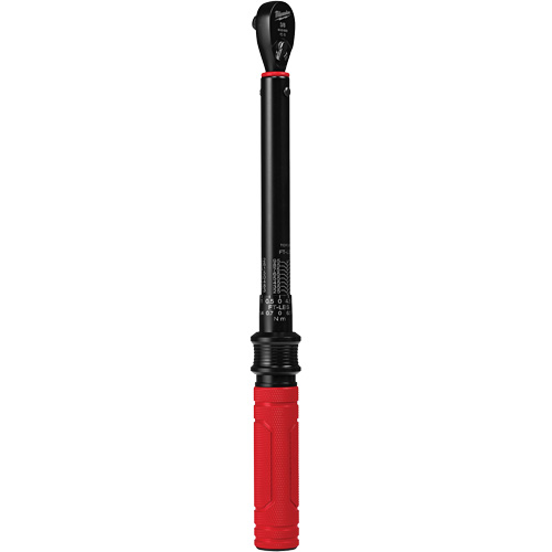 Cl&eacute; dynamom&eacute;trique, &agrave; cliquer, Entraînement 3/8" carr&eacute;, 20 - 100 lb-po/27,1 - 135,6 Nm Nassau Supply